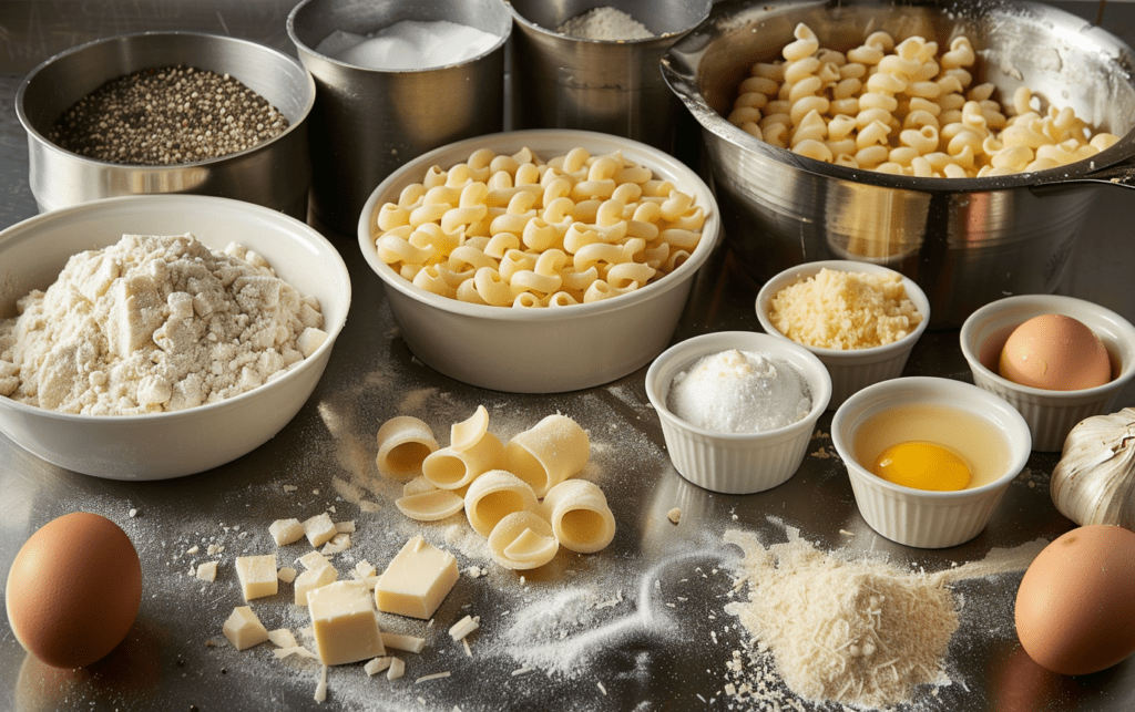 Cavatappi Alfredo Delight Ingredients