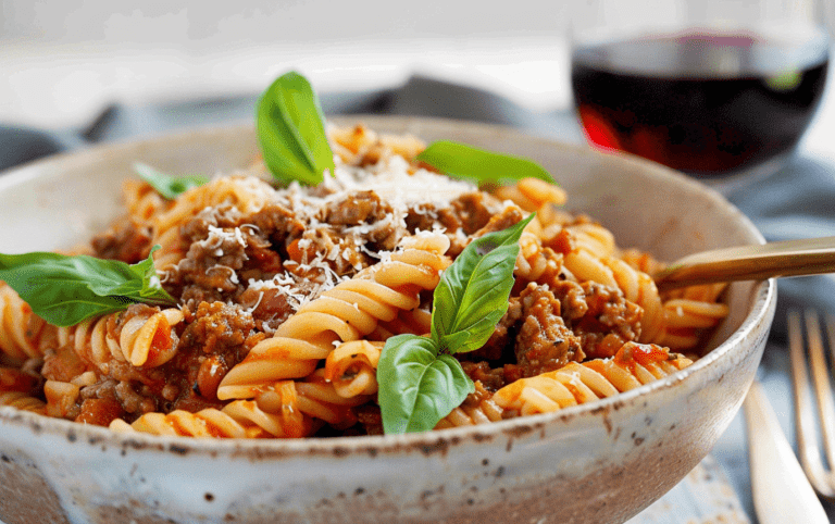 Savory Rotini Ragù