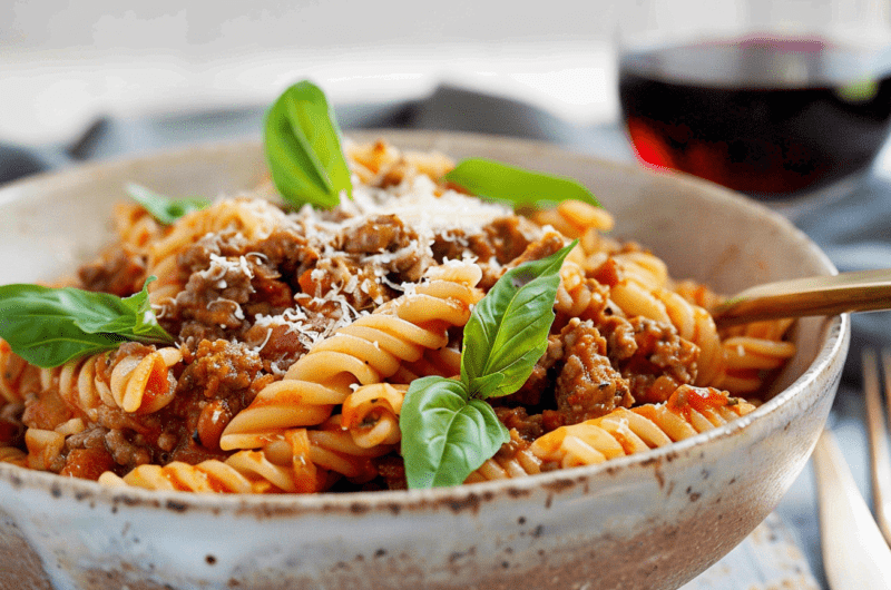 Savory Rotini Ragù