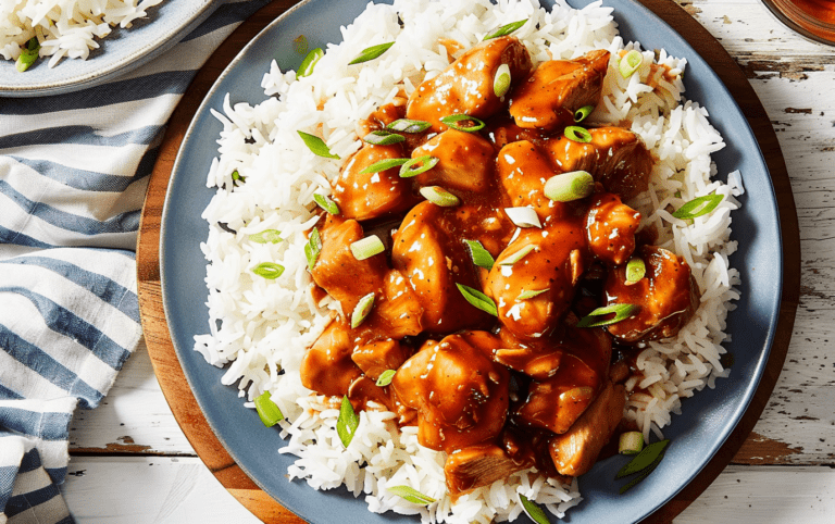 Easy Instant Pot Bourbon Chicken
