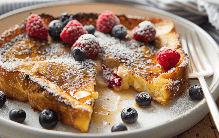 Almond Crusted Baked French Toast