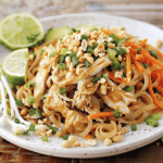 Thai-Style Chicken with Peanut Sauce Noodles