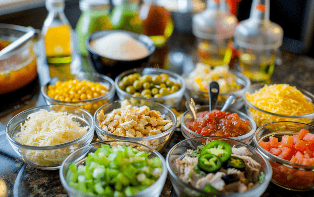 Instant Pot Chicken Taquitos Ingredients