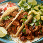 Quick Skillet Pulled Chicken Tacos