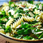 Chilled Spinach Fusilli Salad