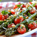 Fresh Asparagus and Cherry Tomato Salad