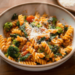 Healthy Veggie Fusilli One-Pot