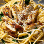 Garlic Herb Chicken Spaghetti