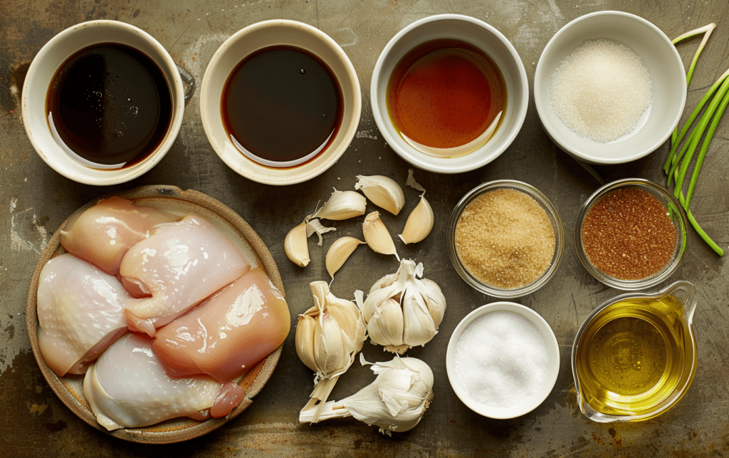 Easy Instant Pot Teriyaki Chicken Ingredients