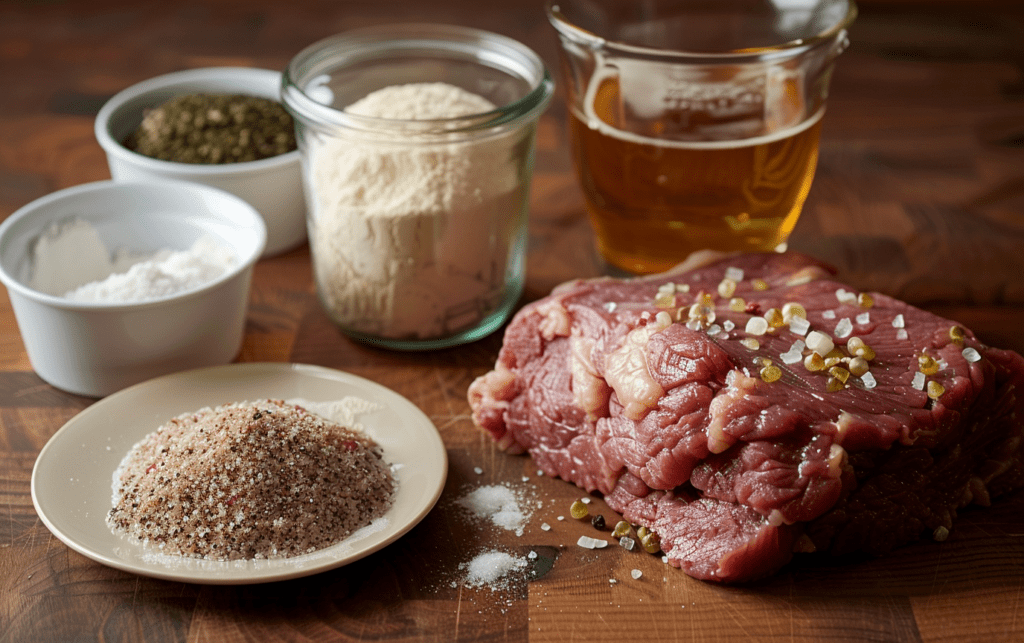 Quick Pressure Cooker Corned Beef Ingredients