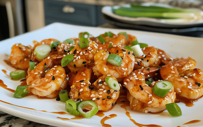 Spicy Honey Gochujang Shrimp