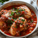 Quick Chicken Cacciatore