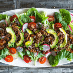 Shiitake Walnut Taco Salad