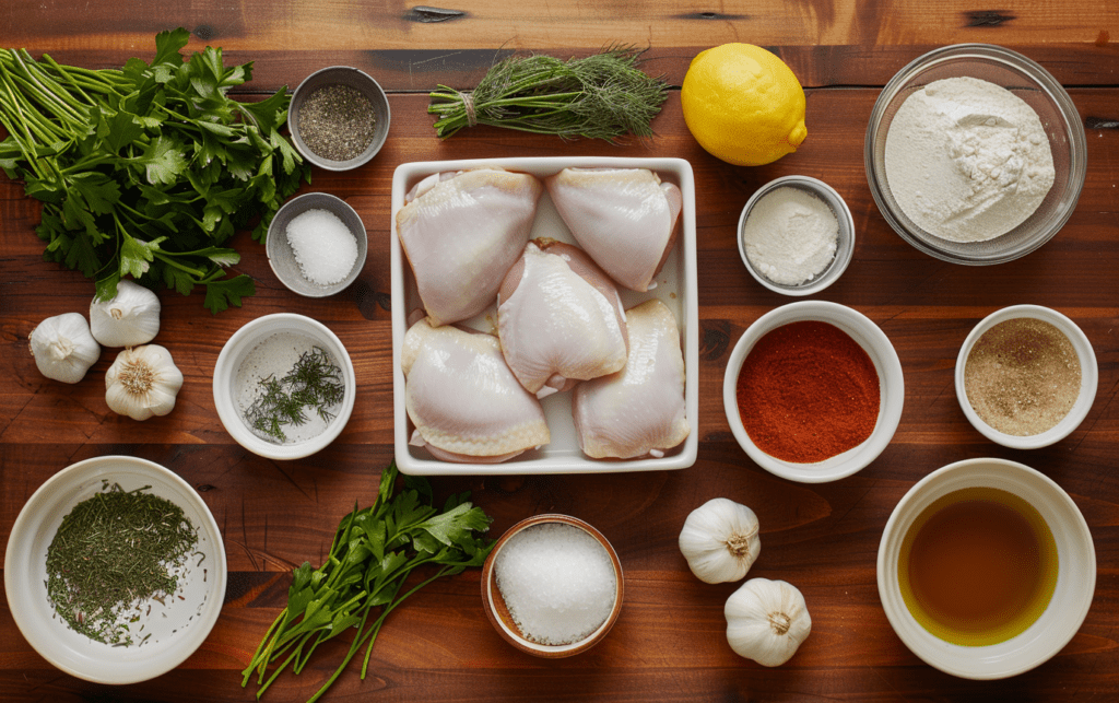 Effortless Instant Pot Chicken Thighs Ingredients