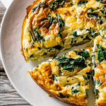 Caramelized Onion and Swiss Chard Frittata