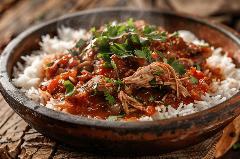 Quick Salsa Shredded Chicken