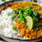 Simple Vegan Red Lentil Curry