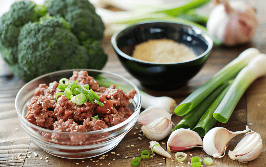 Lean Beef & Broccoli Skillet Ingredients