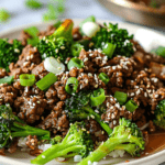Lean Beef & Broccoli Skillet