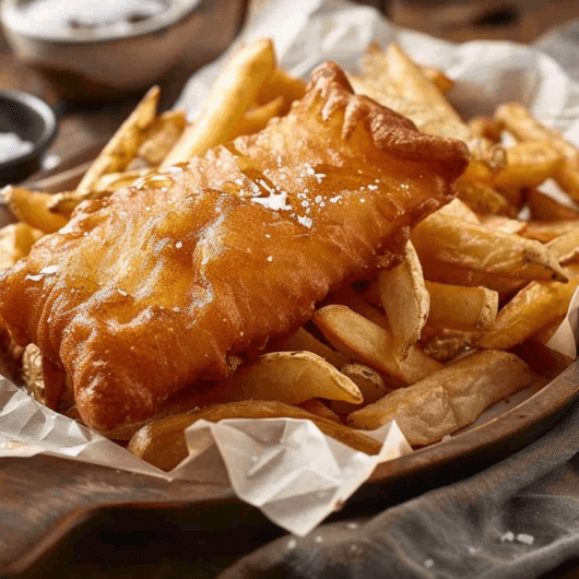 Easy Homemade Fish and Chips