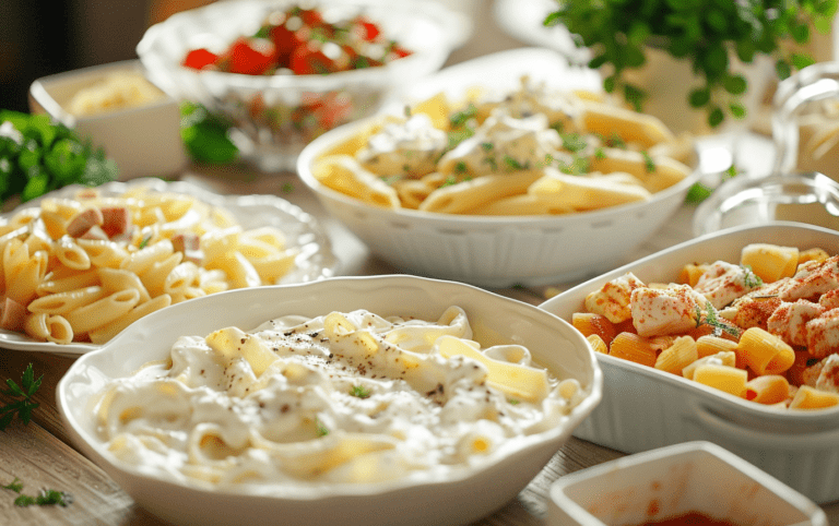 Creamy Delights: Top 4 Most Loved Simple Pasta Recipes