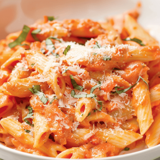 Simple Creamy Tomato Pasta