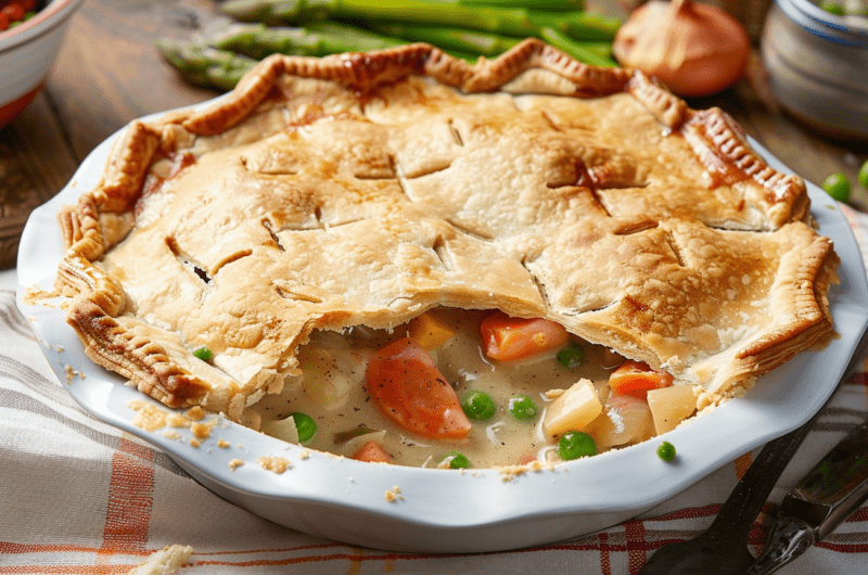 Garden Vegetable Pot Pie 3 Garden Vegetable Pot Pie