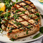 Citrus Herb Grilled Tuna Steaks
