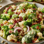 Broccoli-Cauliflower Crunch Salad