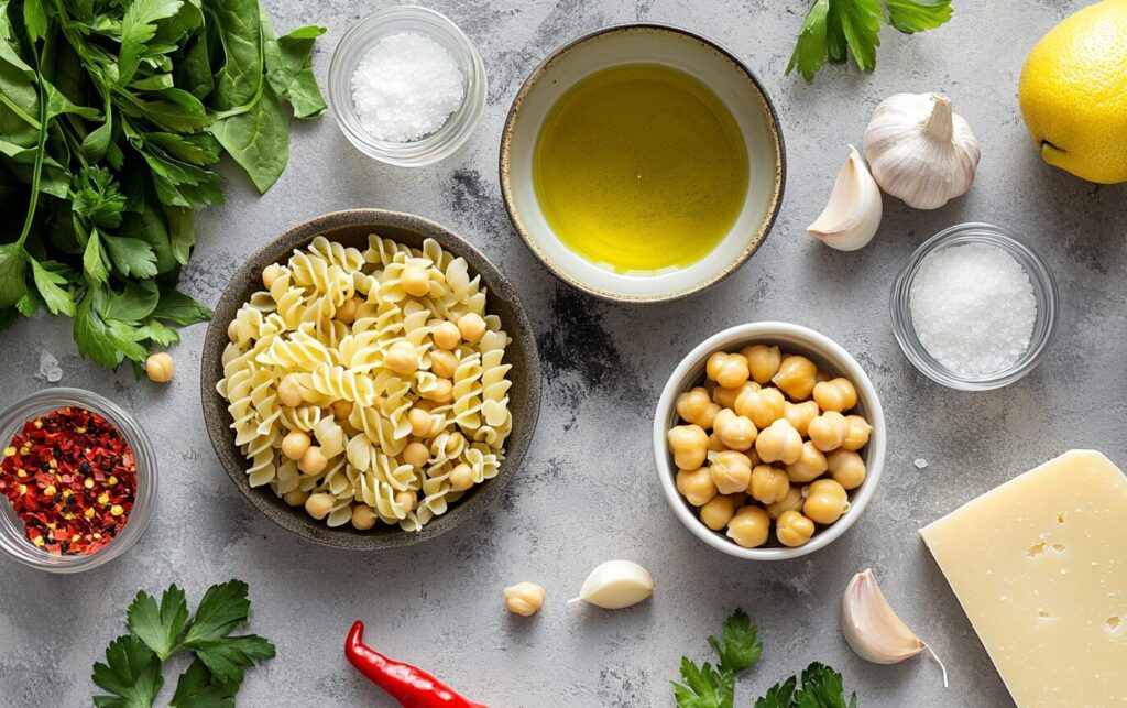 Spinach Chickpea Pasta Delight 2 Spinach Chickpea Pasta Delight_ raw