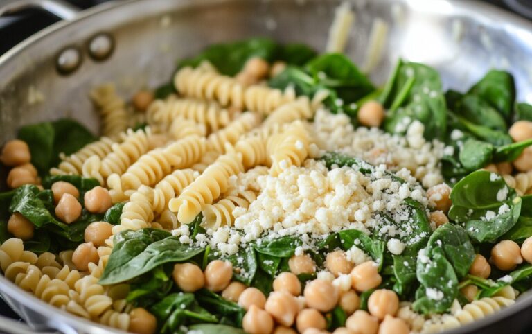 Spinach Chickpea Pasta Delight_ post 5 Spinach Chickpea Pasta Delight_ post 5