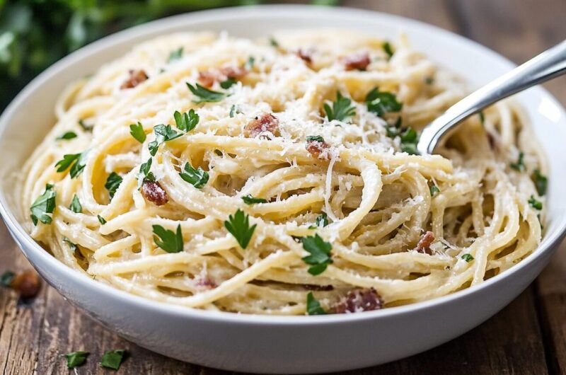 Best One-Pot Creamy Spaghetti 3 One-Pot Creamy Spaghetti