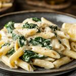 Creamy Spinach Penne_done