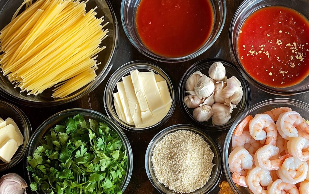 One-Pot Garlic Shrimp Pasta_ raw