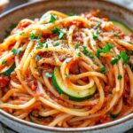 One-Pot Spicy Zucchini Pasta_ done