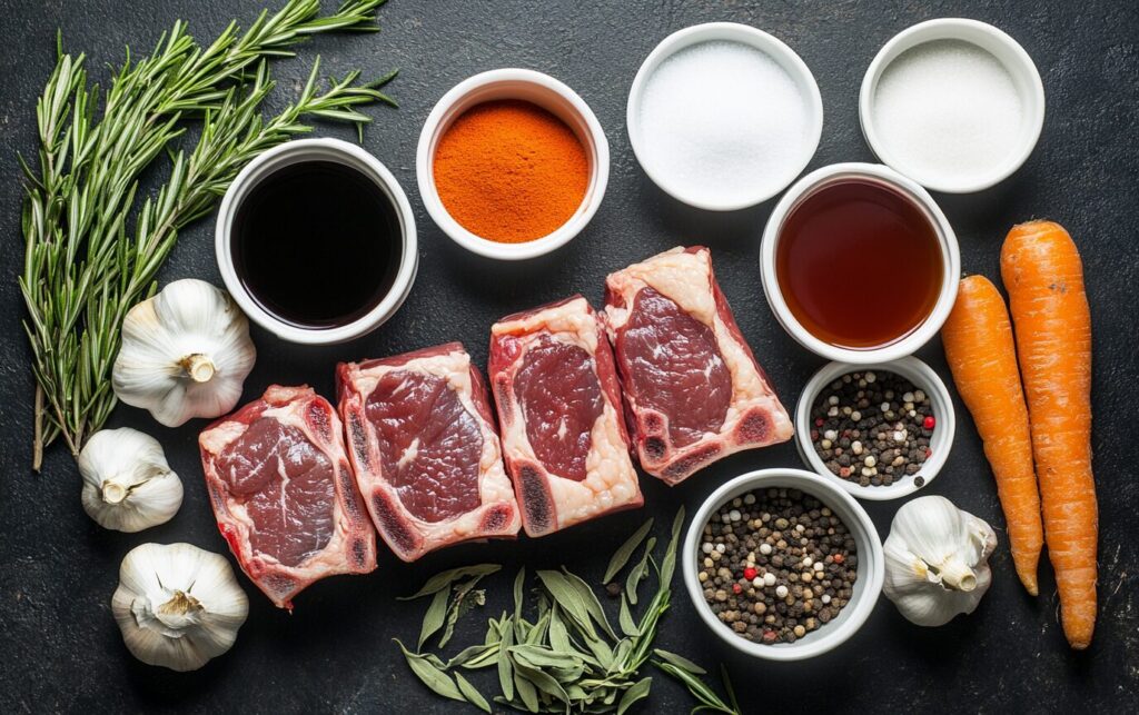 Quick Red Wine Braised Ribs_raw