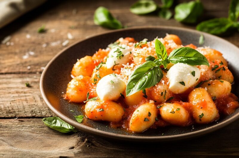 Herbed Gnocchi with Creamy Tomato Sauce