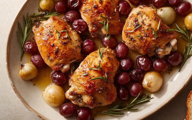 Herb-Infused Chicken with Roasted Grapes_post3
