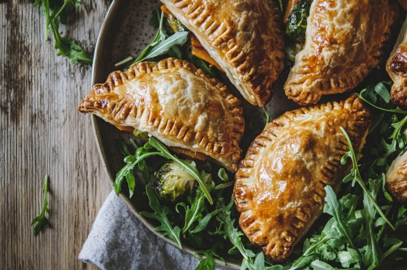 Savory Sweet Potato and Brussels Hand Pies 3 Savory Sweet Potato and Brussels Hand Pies