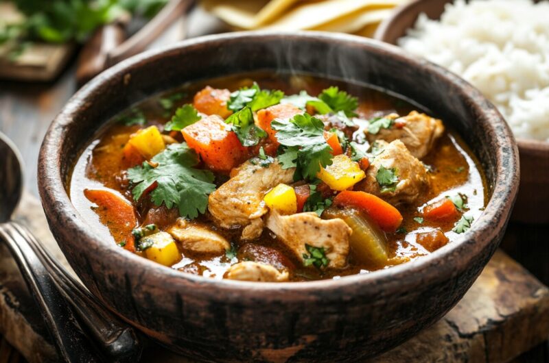 Hearty Spiced Chicken Stew