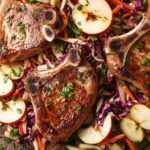 Savory Pork Chops with Apple Slaw_ done