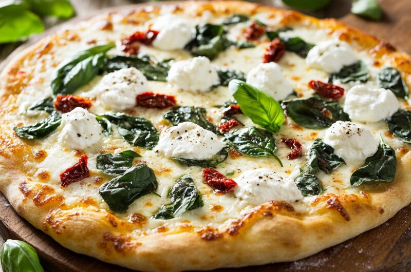 Spinach Ricotta Pizza