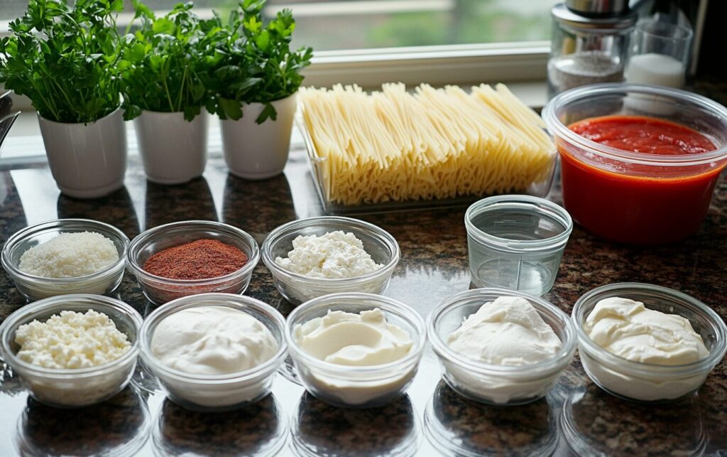 Classic Cheese Lasagna_raw