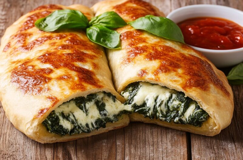 Spinach and Cheese Pocket