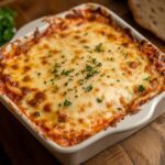 Creamy Cheese Layered Pasta Bake_ done