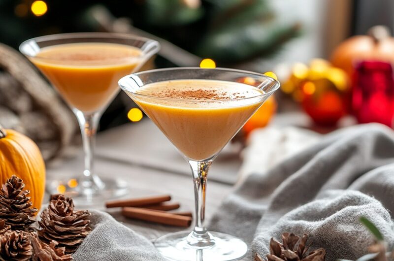 Spiced Pumpkin Cocktail