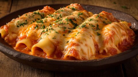 Home 11 Cheesy Baked Pasta Rolls_done