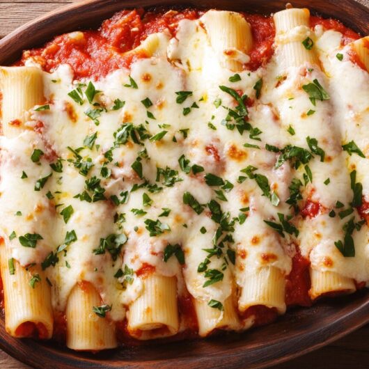 Cheesy Beef Manicotti 8 Chicken-filled Manicotti Bake_done