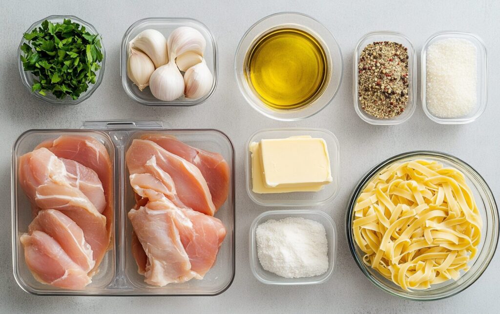 Creamy Chicken Fettuccine Raew 2