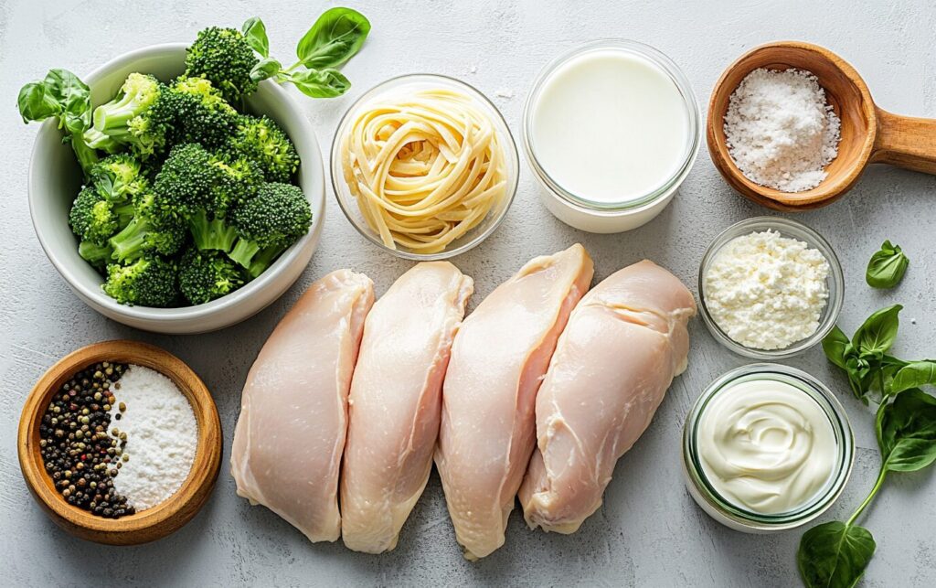 Creamy Chicken and Broccoli Pasta 2 Creamy Chicken and Broccoli Pasta_raw